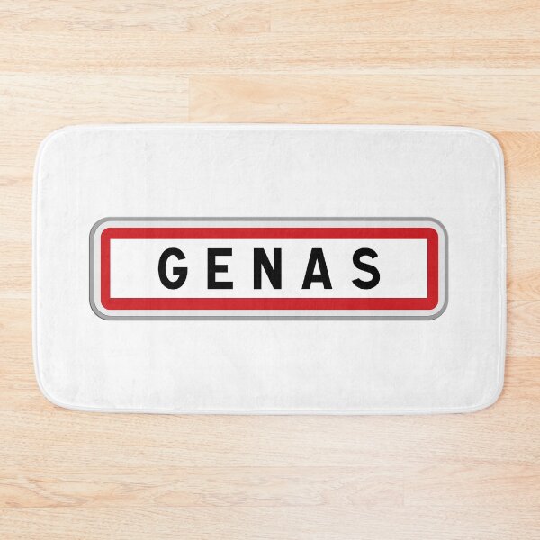 Item preview, Genas sign – Rhône, Auvergne-Rhône-Alpes designed and sold by Panneaux et signalisations - NPOITEVIN.