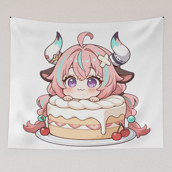 Item preview, Cute Chibi Dessert Girl – Kawaii Cake Fantasy Character designed and sold by Dyan4.