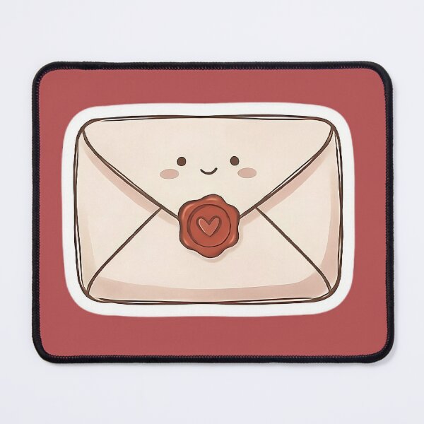 Item preview, Cute Love Envelope Illustration designed and sold by ScarletMosaic.