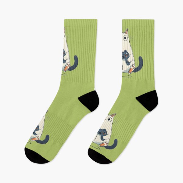 Item preview, Pro Gamer Cat designed and sold by Retro Whimsy.