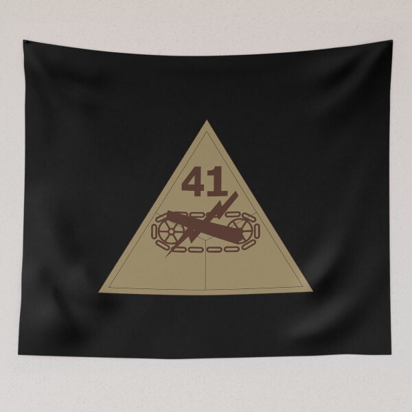 Item preview, Army - SSI - 41st Armored Division - Subdued Desert X 300 designed and sold by Military Insignia Products.