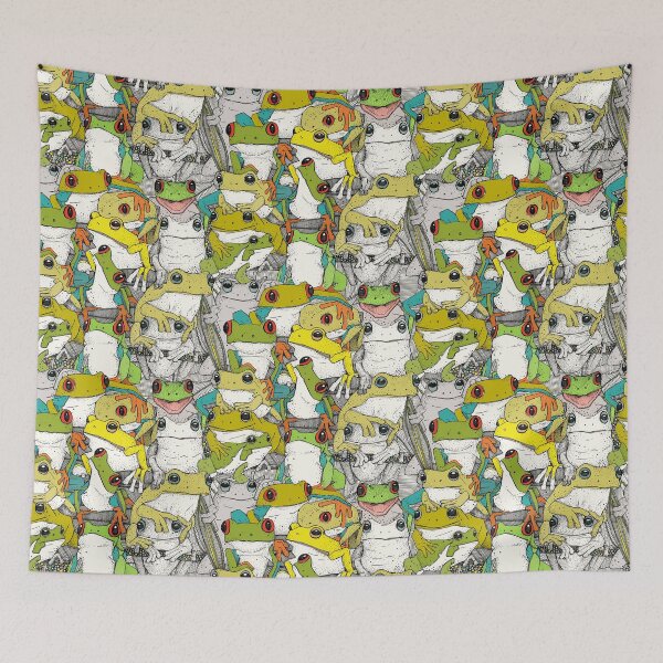 Item preview, just tree frogs col designed and sold by scrummy.
