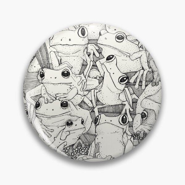 Item preview, just tree frogs black designed and sold by scrummy.