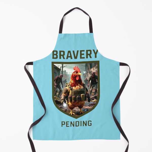 Item preview, Tactical Chicken Zombie Hunter – Bravery Pending Meme designed and sold by AnimalAirtistry.