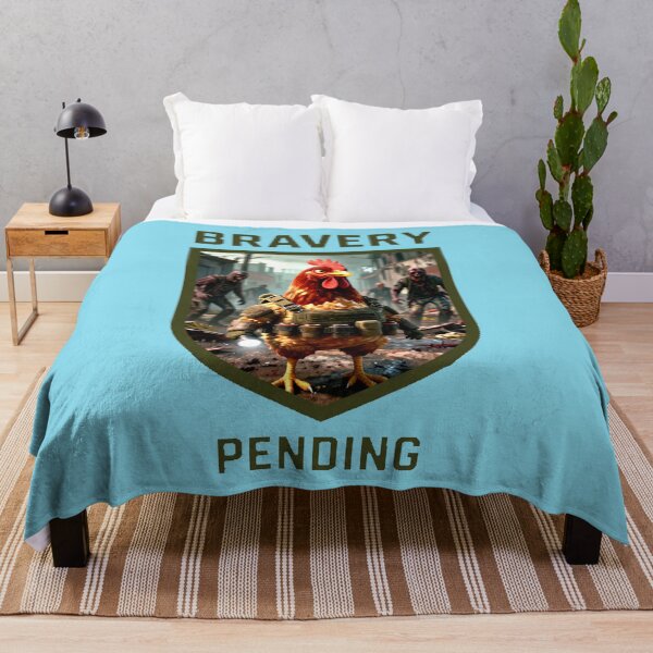 Item preview, Tactical Chicken Zombie Hunter – Bravery Pending Meme designed and sold by AnimalAirtistry.