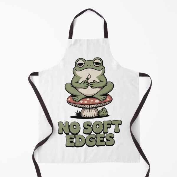 Item preview, Retro Stoner Frog – No Soft Edges – Mushroom Aesthetic Psychedelic Toad designed and sold by KaphzeShop.