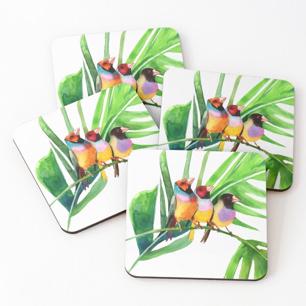 Item preview, Gouldian Finch designed and sold by surenart.
