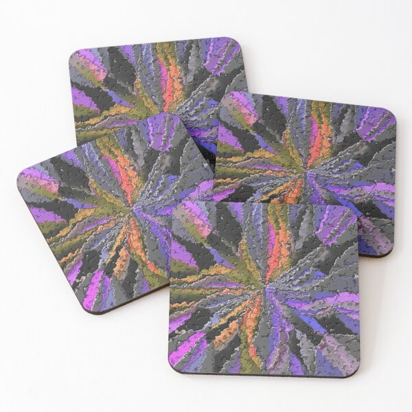 Item preview, origami quadrant dark burst colorful geometric design designed and sold by SmashingDeals.