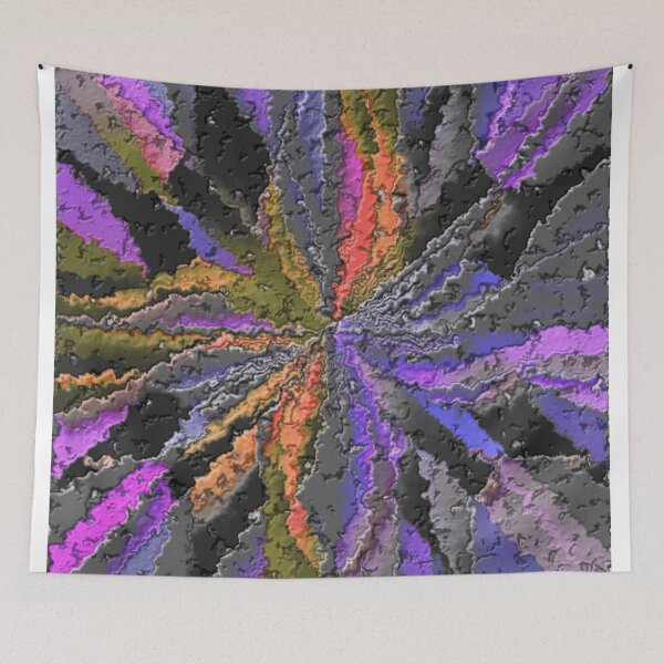 Item preview, origami quadrant dark burst colorful geometric design designed and sold by SmashingDeals.