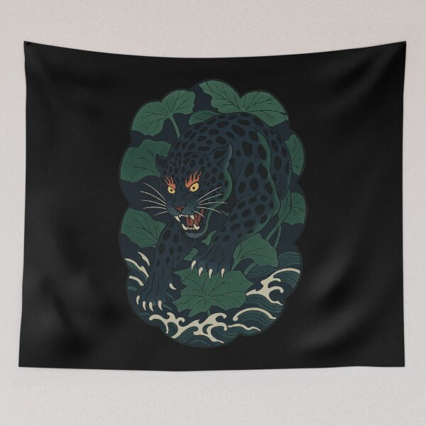 Item preview, Shadow Leopard Among Silent Leaves designed and sold by EdvvinStudios.