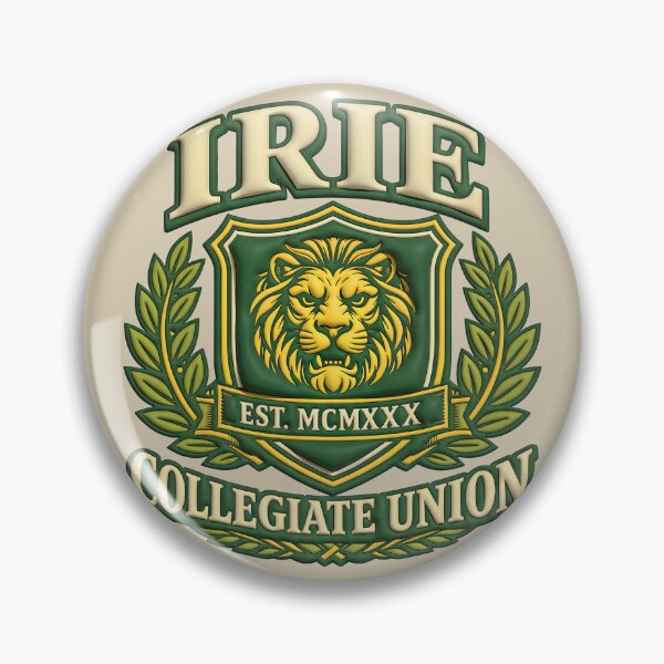 Item preview, IRIE COLLEGIATE UNION designed and sold by SavvyEarth.