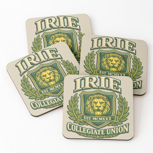 Item preview, IRIE COLLEGIATE UNION designed and sold by SavvyEarth.