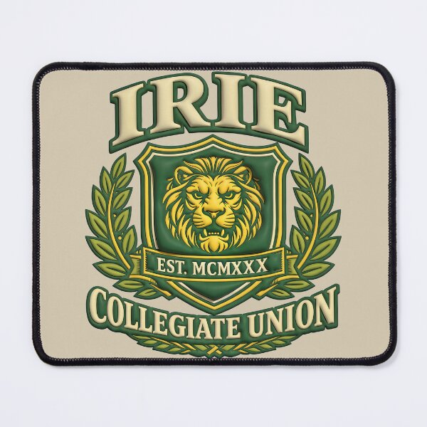 Item preview, IRIE COLLEGIATE UNION designed and sold by SavvyEarth.