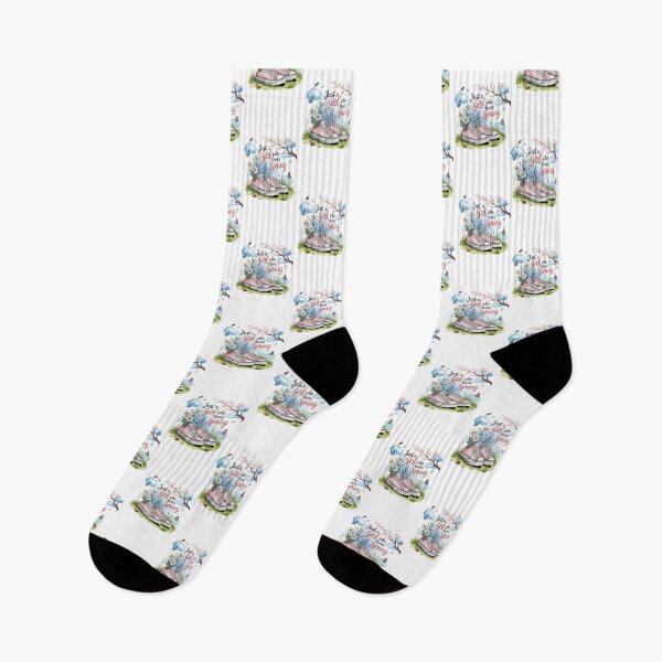 Item preview, Just a Girl Who Loves Spring T-Shirt – Floral Cottagecore Sneaker Design for Nature Lovers & Spring Gift Buyers designed and sold by GemBob Creations.