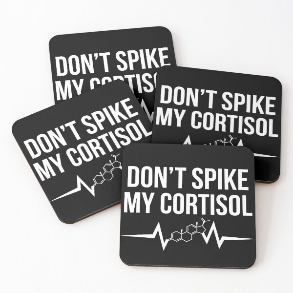 Item preview, Don't Spike My Cortisol Funny Anxiety Humor Quote designed and sold by VGAfanatic.