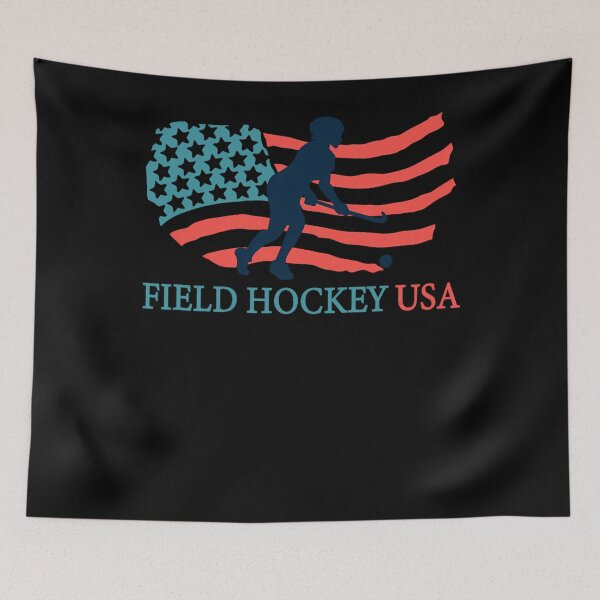 Item preview, Field Hockey Player Field Hockey Usa Team Coach America Flag designed and sold by kingdom-designs.