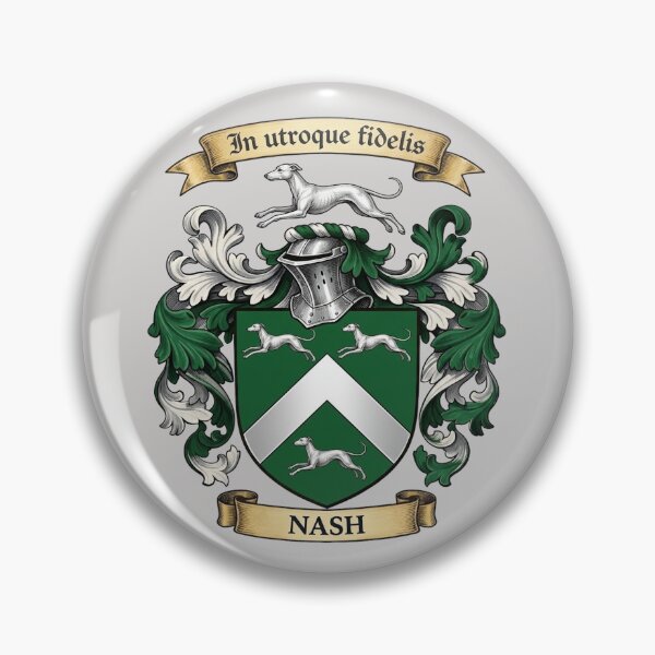 Item preview, The Nash Family Coat of Arms designed and sold by BagTown Clans.