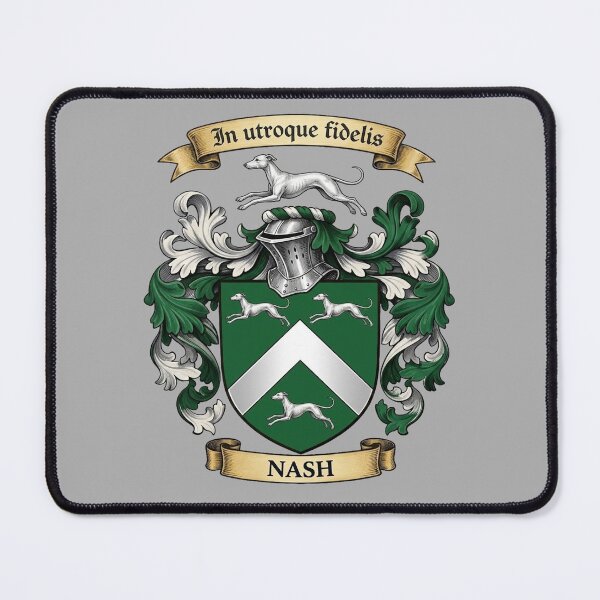 Item preview, The Nash Family Coat of Arms designed and sold by BagTown Clans.