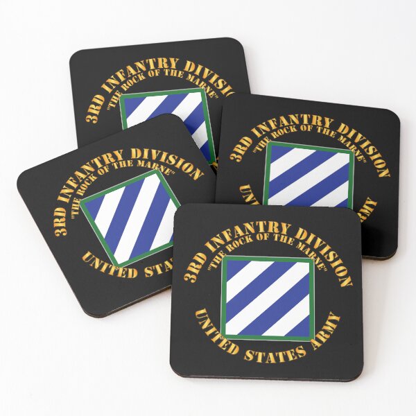 Item preview, Army - 3rd ID - The Rock of the Marne designed and sold by Military Insignia Products.
