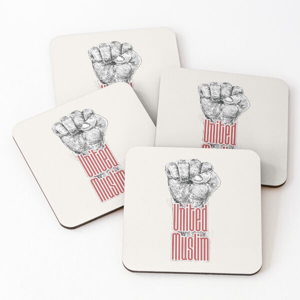 Item preview, United Muslim Strength Sketch - Modern Islamic Unity Art designed and sold by Miniature Store.