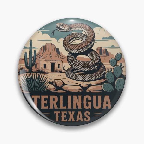 Item preview, Terlingua Texas: Rattlesnake Southwestern Desert  designed and sold by CircinusStore.