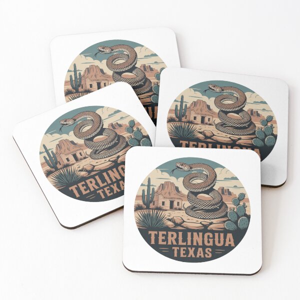 Item preview, Terlingua Texas: Rattlesnake Southwestern Desert  designed and sold by CircinusStore.