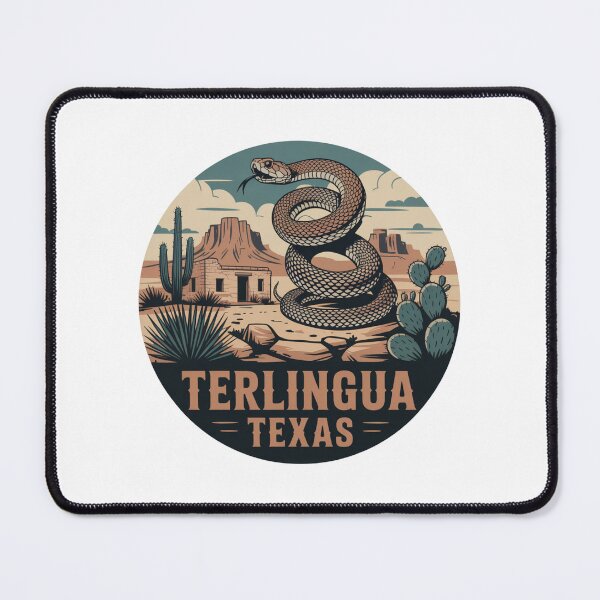 Item preview, Terlingua Texas: Rattlesnake Southwestern Desert designed and sold by CircinusStore.