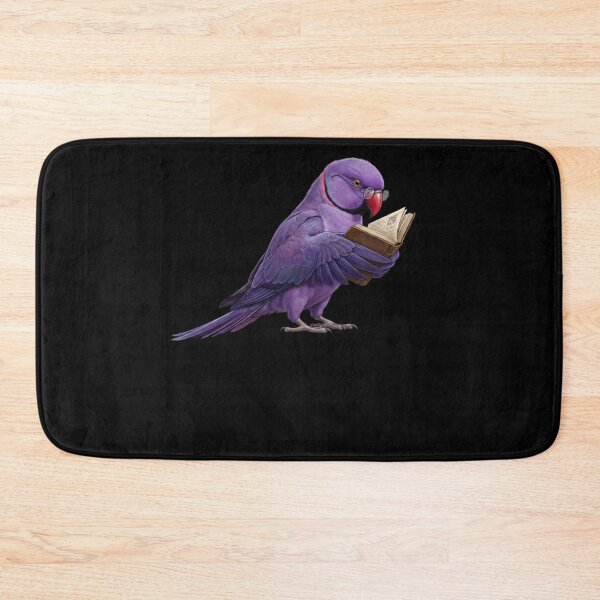 Item preview, Funny Violet Indian Ringneck Parrots Reading Book Bird Lover designed and sold by TerryConnells.