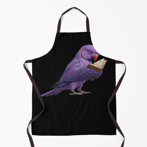 Item preview, Funny Violet Indian Ringneck Parrots Reading Book Bird Lover designed and sold by TerryConnells.