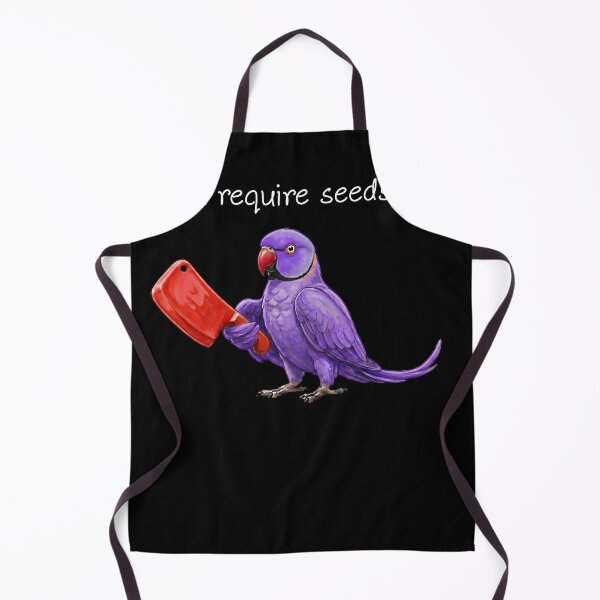 Item preview, Funny Violet Indian Ringneck Parrot Require Seeds Bird Lover designed and sold by TerryConnells.