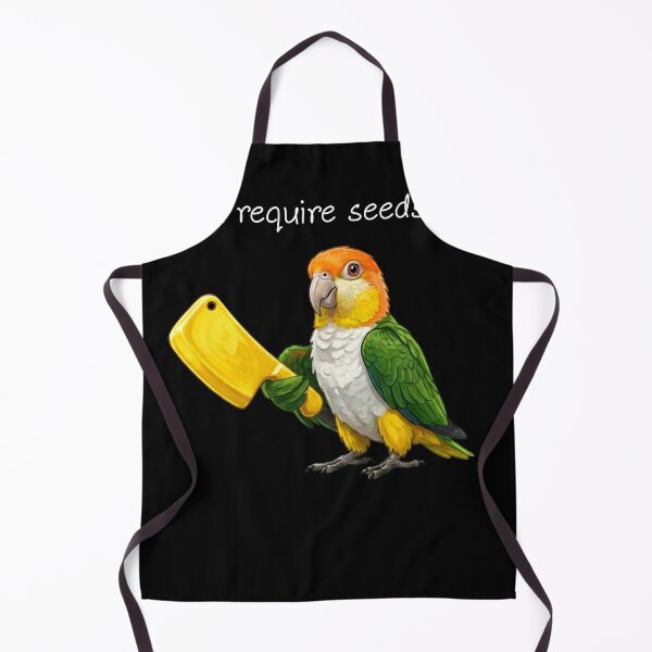 Item preview, Funny White Bellied Caique Parrot Require Seeds Bird Lover designed and sold by TerryConnells.
