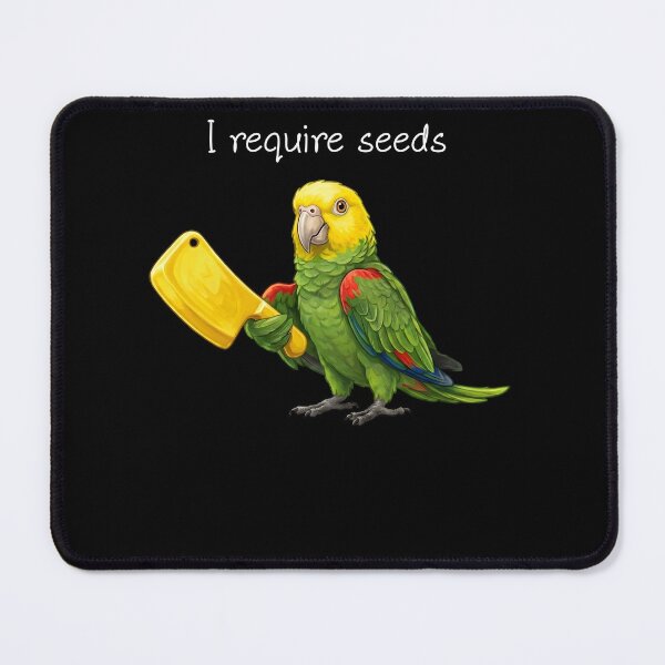 Item preview, Funny Yellow Headed Parrot Require Seeds Bird Lover designed and sold by TerryConnells.