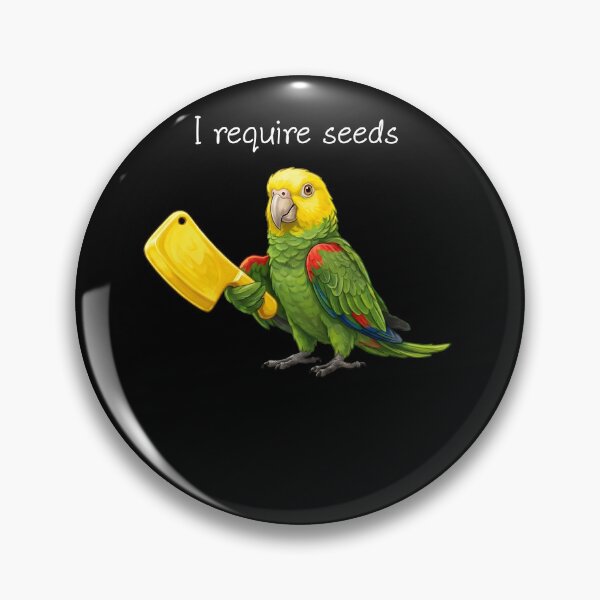 Item preview, Funny Yellow Headed Parrot Require Seeds Bird Lover designed and sold by TerryConnells.