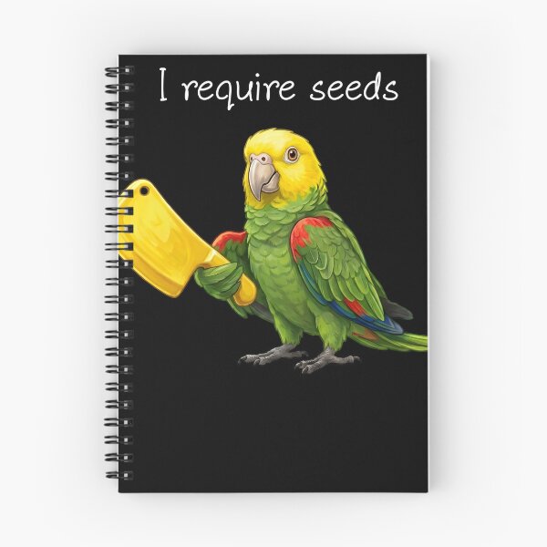 Item preview, Funny Yellow Headed Parrot Require Seeds Bird Lover designed and sold by TerryConnells.