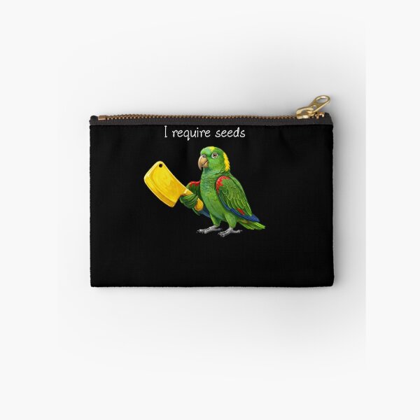 Item preview, Funny Yellow Naped Parrot Require Seeds Bird Lover designed and sold by TerryConnells.