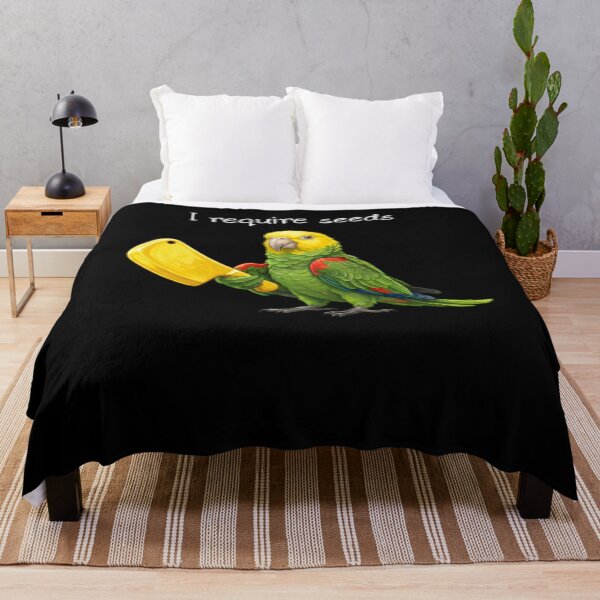 Item preview, Funny Yellow Headed Parrot Require Seeds Bird Lover designed and sold by TerryConnells.