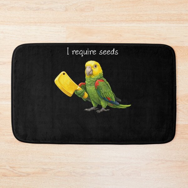 Item preview, Funny Yellow Headed Parrot Require Seeds Bird Lover designed and sold by TerryConnells.