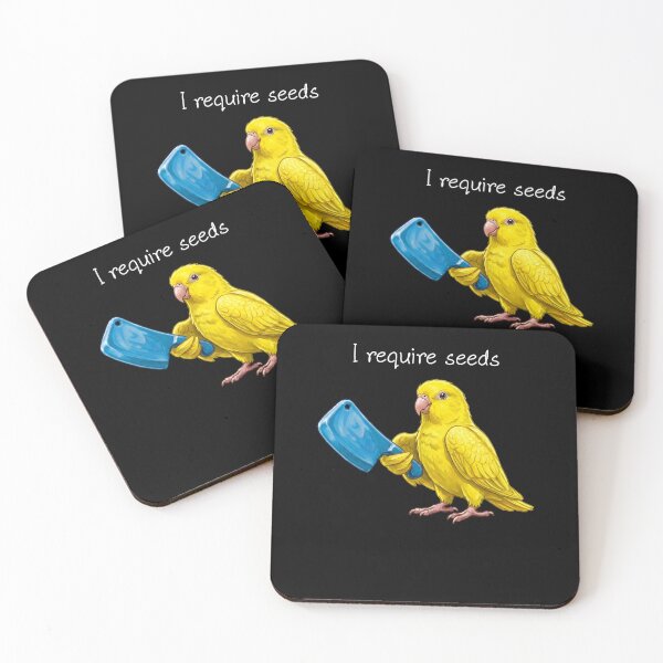 Item preview, Funny Yellow Parrotlet Parrot Require Seeds Bird Lover designed and sold by TerryConnells.