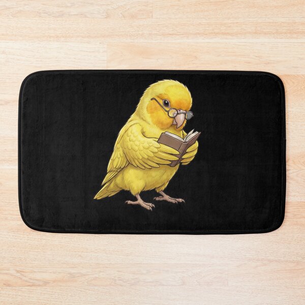 Item preview, Funny Yellow Parrotlet Parrots Reading Book Bird Lover designed and sold by TerryConnells.