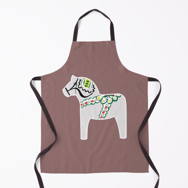 Item preview, Vit Dalahäst - White Dala horse designed and sold by knappidesign.