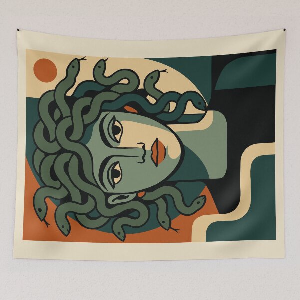 Item preview, Mid-century Modern Bauhaus Medusa designed and sold by Ghost on Toast.