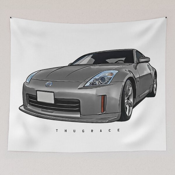 Item preview, Nissan 350Z Z33 JDM Legendary Sports Car Design Art designed and sold by ArtistikAvenue.
