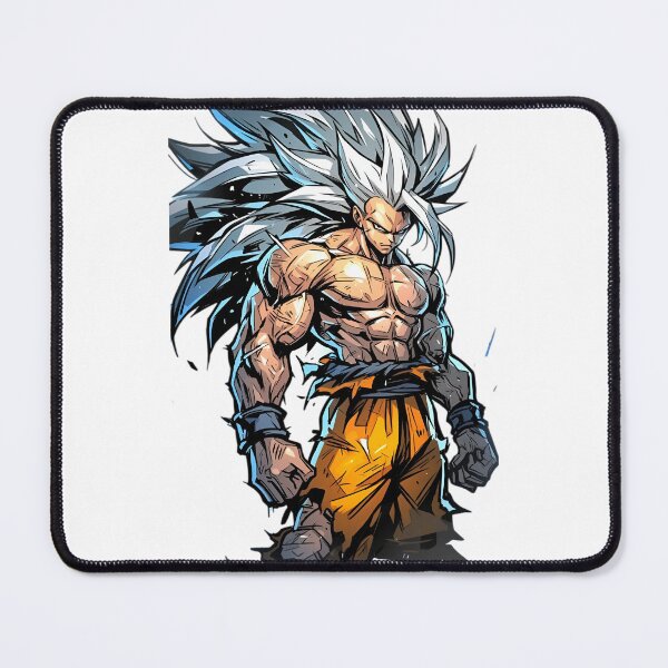 Item preview, Ultimate Silver-Haired Warrior – Anime Style Power Fighter designed and sold by Dyan4.