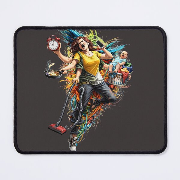 Item preview, Super Mom Multitasking – Busy Mom Life Design designed and sold by PlynGraphics.