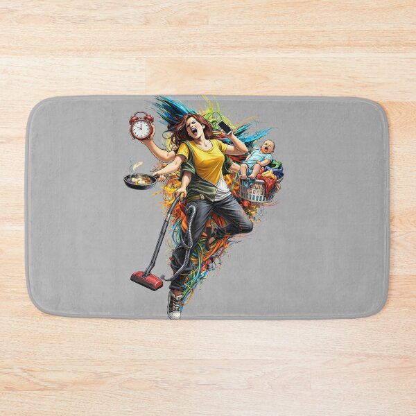 Item preview, Super Mom Multitasking – Busy Mom Life Design designed and sold by PlynGraphics.