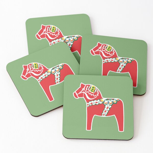 Item preview, Röd Dalahäst - Red Dala Horse designed and sold by knappidesign.