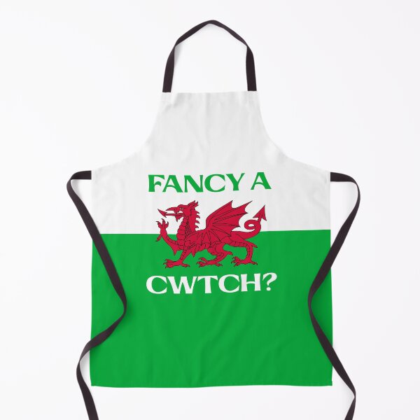 Item preview, Welsh Dragon Flag - Fancy A Cwtch? designed and sold by Jesabee Designs.