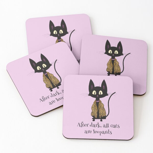 Item preview, After Dark, All Cats Are Leopards designed and sold by WatershipBound.