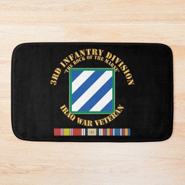 Item preview, Army - 3rd ID - The Rock of the Marne w Iraq SVC Ribbons X 300 designed and sold by Military Insignia Products.