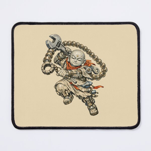 Item preview, Mechanical Monk Breaks Silence designed and sold by EdvvinStudios.